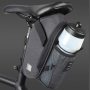 Sahoo Essential Series magas kerékpáros nyeregtáska kulacstartóval LED világítással