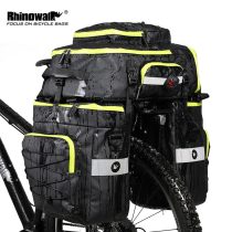   Rhinowalk csomagtartóra szerelhető 3 az 1-ben professzionális kerékpáros nyeregtáska-szett  (hátizsák, válltáska, laptop-tartó)