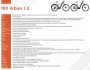 BESV TRX Urban 1.3 alacsony átlépésű e-bike (2022)