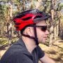 Polarizált kerékpáros napszemüveg többféle lencsével + dioptriás lencsetartó